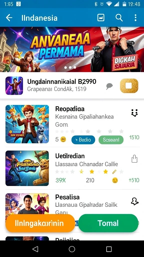 ap686 - Tampilan antarmuka utama yang menarik.