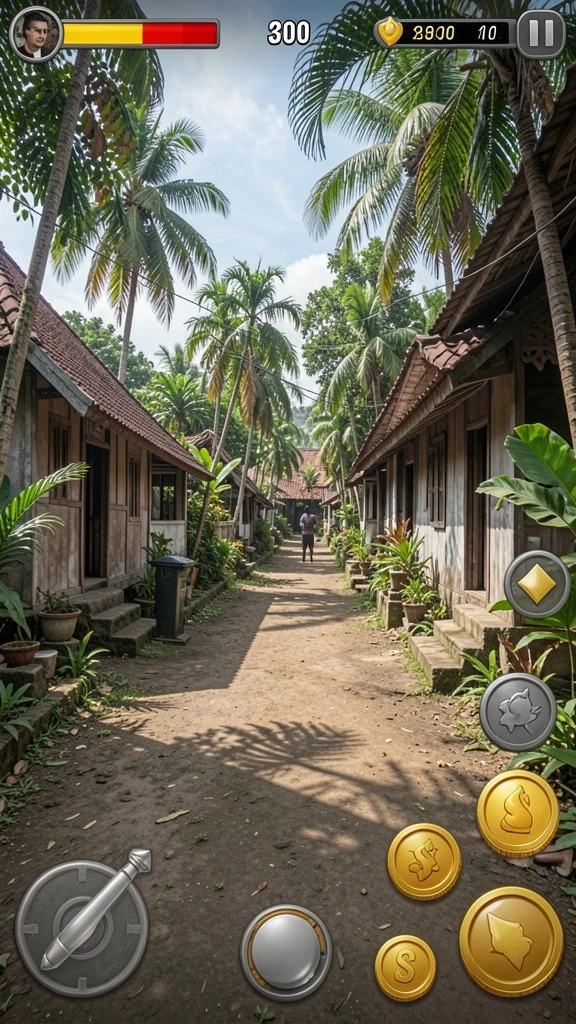 at866 - Tampilan awal game yang menarik dan mudah dipahami.