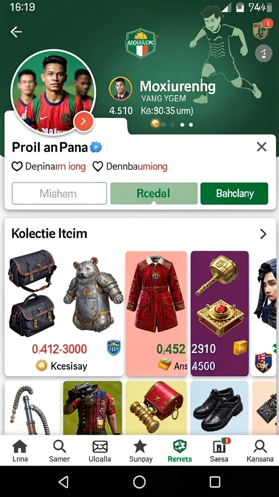 bukit777 - Tampilan hadiah yang bisa didapatkan di BUKIT777.