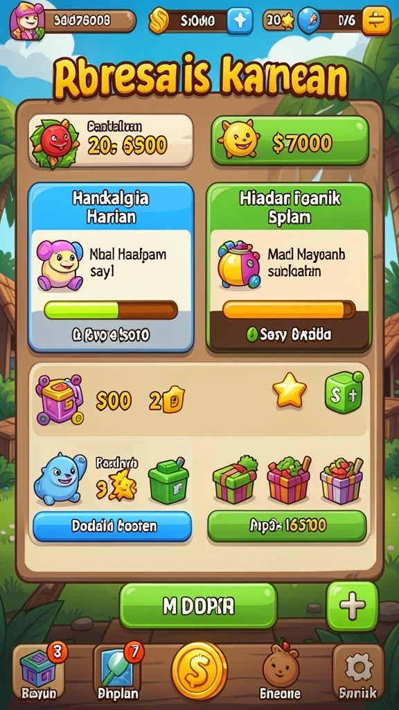emon77 - Tampilan antarmuka yang ramah pengguna.