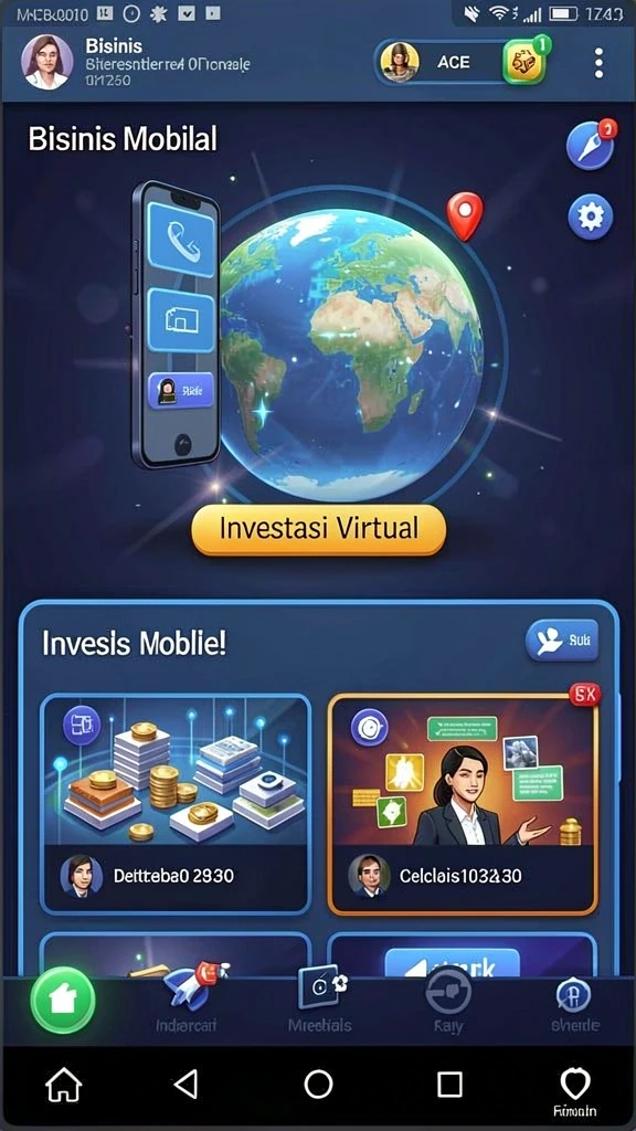 indaaa - Menu utama yang mudah dinavigasi di INDAAA.