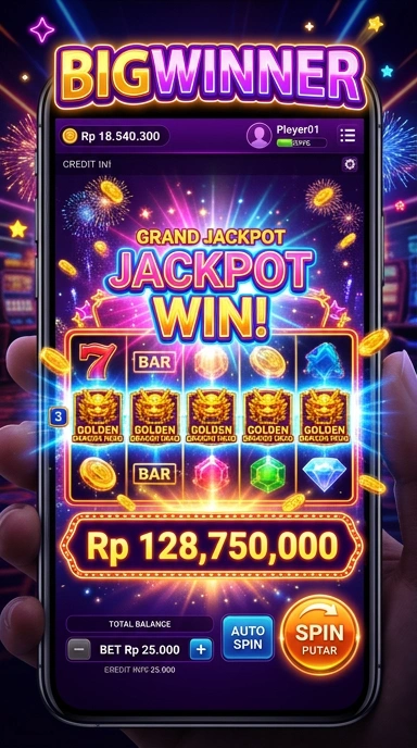 Layar utama bigwinner — antarmuka bersih setelah instalasi